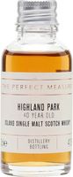 Highland Park 40 Year Old Sample Island Single Malt Scotch Whisky