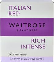 Waitrose Rich Intense Italian Red Bag in Box ...