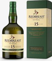 Redbreast 15-year-old single-pot still Irish ...