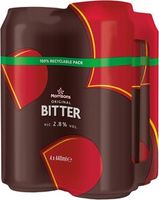Morrisons Original Bitter Beer Cans 2.8%