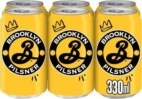 Brooklyn Pilsner Cans 6x330ml