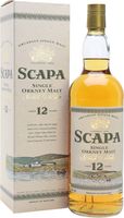 Scapa 12 Year Old Island Single Malt Scotch Whisky 1L