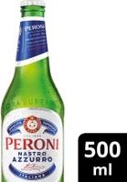 Peroni Nastro Azzurro Beer Lager Bottle 500ml