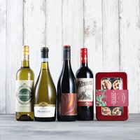 Mince Pies & Wine Gift