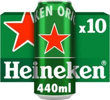 Heineken Original Premium Lager 10x440ml