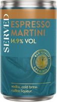 Served Espresso Martini 125ml