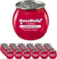Buzzballz Cocktail Strawberry Rita 12 x 200ml