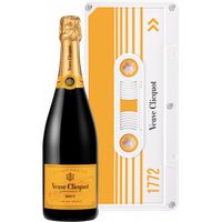 Champagne veuve clicquot - brut carte jaune - edition limitée tape