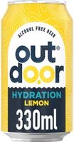 Outd0.0r Hydration Lemon Alcohol Free Lager 330ml