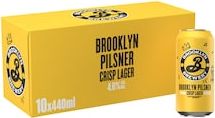 Brooklyn Pilsner Lager Beer 10x440ml