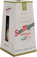 San Miguel Gluten Free Lager Beer 4x330ml