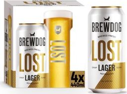 BrewDog Lost Lager 10 x 440ml