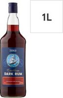 Tesco Dark Rum 1L