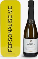 Selfridges Selection Logo-embossed personalised wine tin and prosecco