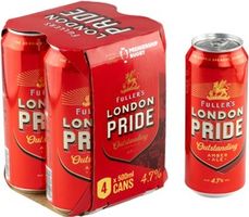 Fuller's London Pride Ale 4x500ml Cans