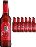 Madri Excepcional Premium Lager Beer 12x330ml