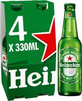 Heineken Lager Beer 4x330ml