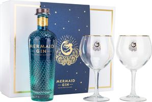 Mermaid Gin Original Glass Gift Set