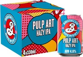 Brooklyn Brewery Pulp Art Hazy IPA 4x330ml