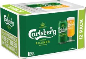 Carlsberg Danish Pilsner 12x440ml