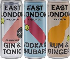 East London Liquor RTD Collection / 3 Cans