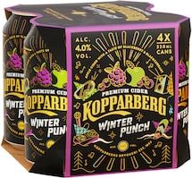 Kopparberg Winter Punch Premium Fruit Cider 4 x 330ml
