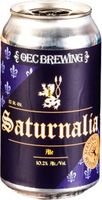 Oec Brewing Saturnalia Belgian Style Quadrupel
