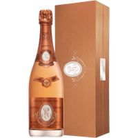 Cristal rose  -  champagne louis roederer - gift set premium