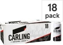 Carling Original Lager Beer Can 18 x 440ml