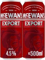 McEwan's Export Premium Ale Beer Cans
