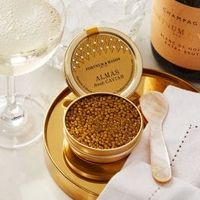 The Almas Caviar and Champagne Selection