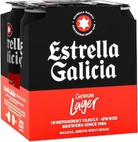 Estrella Galicia Cerveza lager 4x440 ml