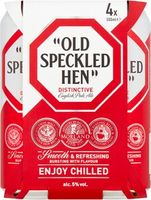 Old Speckled Hen Cans