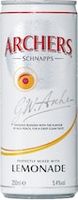 Archers And Lemonade 250Ml