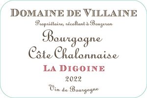 Domaine de Villaine Bourgogne Cote Chalonnaise La Digoine