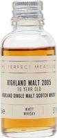Highland Single Malt 2005 / 16 Year Old Sample / Watt Whisky Highland Whisky