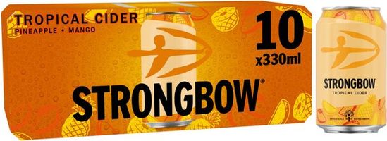 Strongbow Tropical Cider Can