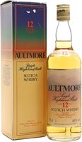 Aultmore 12 Year Old / Bot.1980s Speyside Sin...
