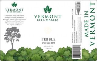Vermont Beer Makers Pebble Double IPA