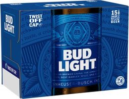 Bud Light Lager Beer 15x300ml