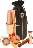 Bonzer 7 Piece Cocktail Kit - Copper