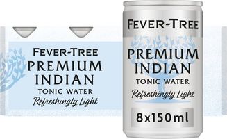 Fever-Tree Refreshingly Light Indian Tonic Water 8x150ml cans