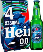 Heineken Alcohol Free Beer 4x330ml