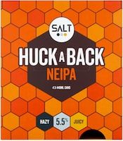 Salt Huckaback New England Hazy IPA 4 X 440ml