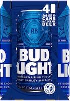 Bud Light Beer 4 X 568Ml