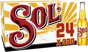 Sol Original Mexican Lager 24x330ml