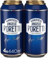 Angelo Poretti Premium Italian Lager Beer 4x4...