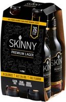 Skinny Brands Premium Lager 4 x 330ml