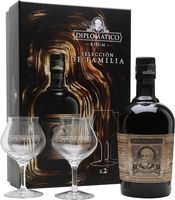 Diplomatico Seleccion de Familia Rum / 2 Glass Set