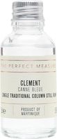 Clement Canne Bleue Sample Single Traditional Column Still Rum